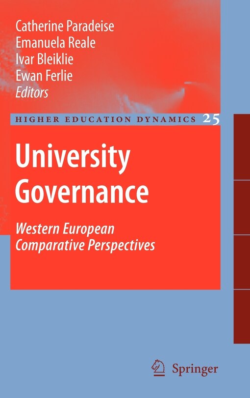 Couverture_University Governance