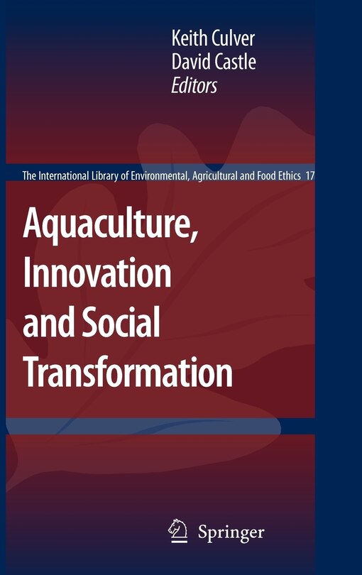 Front cover_Aquaculture, Innovation and Social Transformation