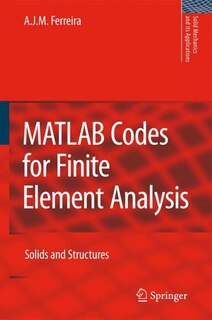 Couverture_MATLAB Codes for Finite Element Analysis