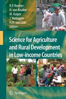 Couverture_Science for Agriculture and Rural Development in Low-income Countries