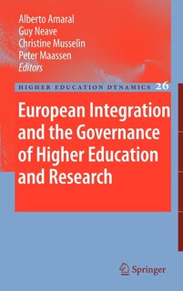 Front cover_European Integration and the Governance of Higher Education and Research