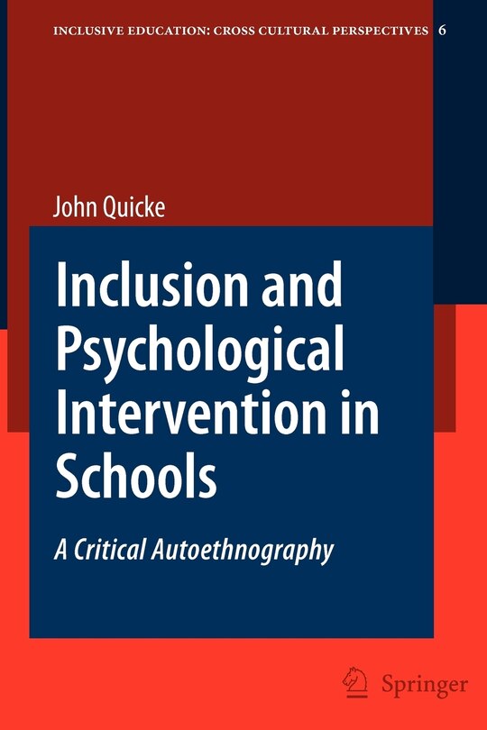 Front cover_Inclusion and Psychological Intervention in Schools