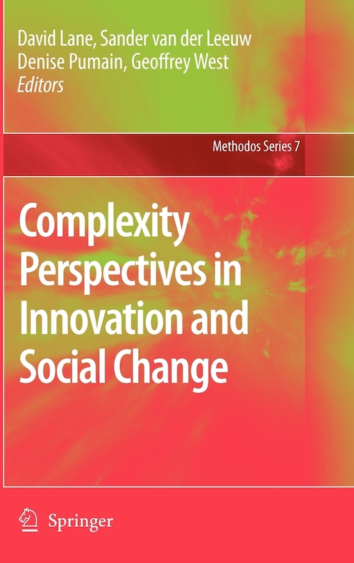 Front cover_Complexity Perspectives in Innovation and Social Change