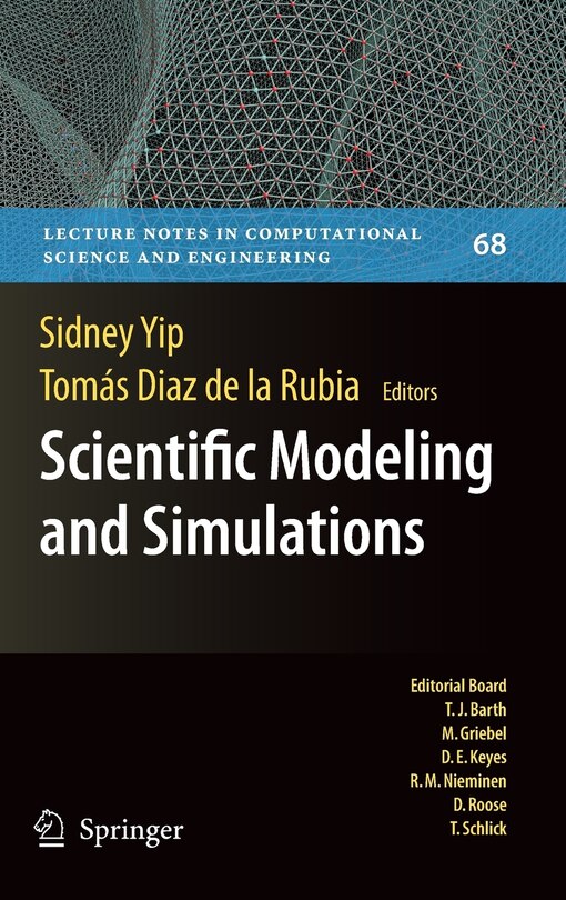 Front cover_Scientific Modeling and Simulations
