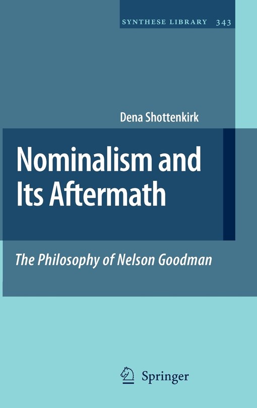 Front cover_Nominalism And Its Aftermath