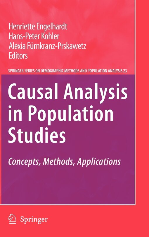 Front cover_Causal Analysis in Population Studies