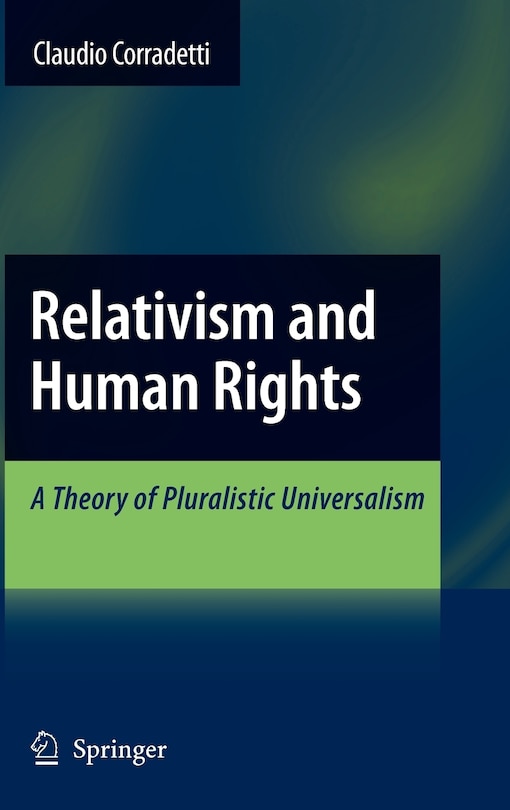 Front cover_Relativism and Human Rights