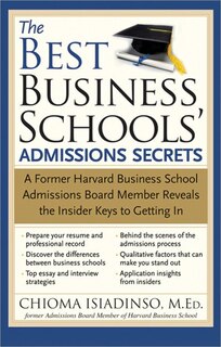 Couverture_The Best Business Schools' Admissions Secrets