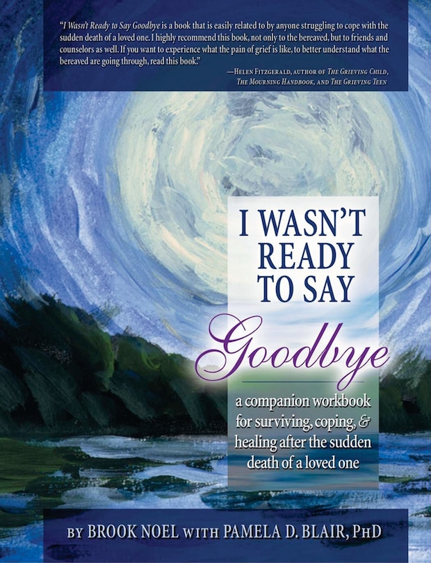 Front cover_I Wasn't Ready to Say Goodbye Workbook