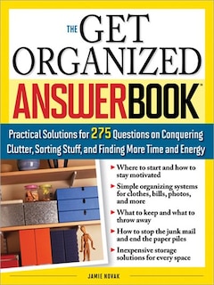 Front cover_The Get Organized Answer Book