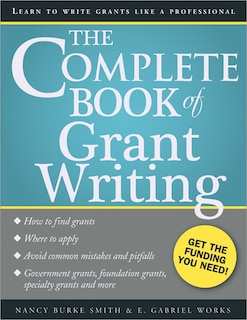 Front cover_The Complete Book of Grant Writing