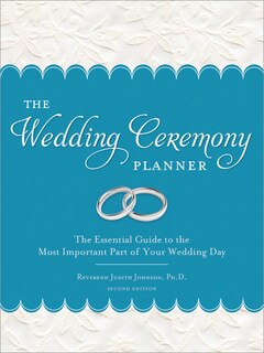 Front cover_The Wedding Ceremony Planner