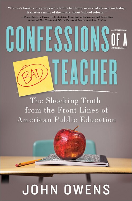 Front cover_Confessions of a Bad Teacher