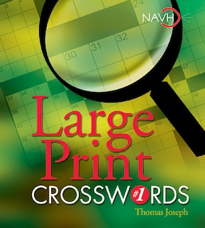 Front cover_Large Print Crosswords #1