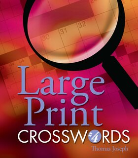 Front cover_Large Print Crosswords #4