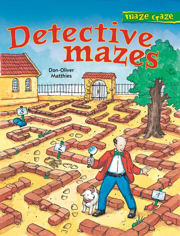 Front cover_Maze Craze: Detective Mazes