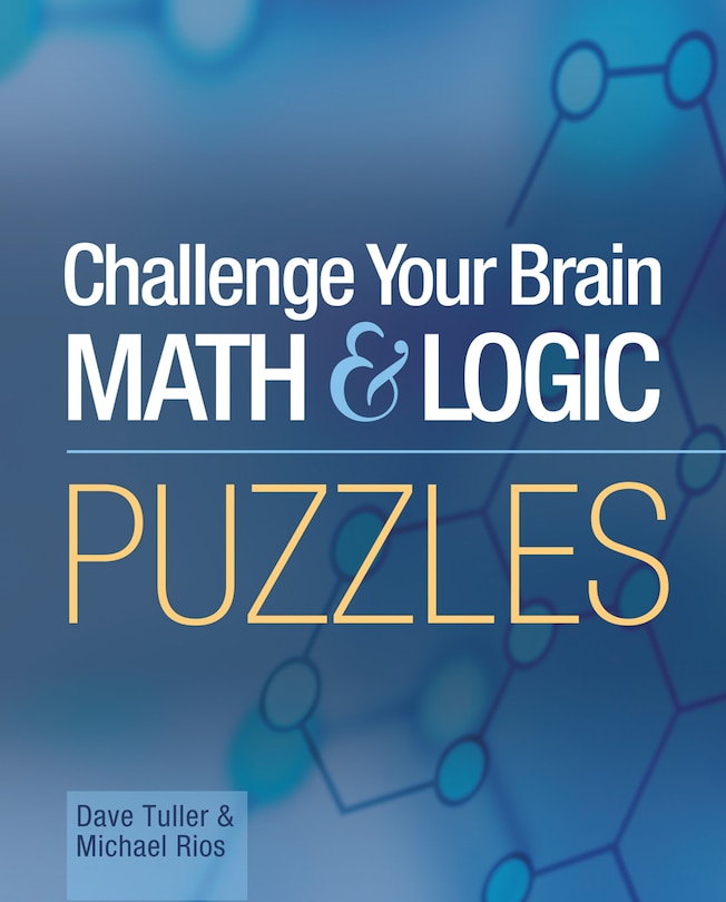 Front cover_Challenge Your Brain Math & Logic Puzzles