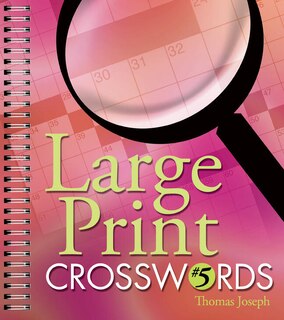 Front cover_Large Print Crosswords #5