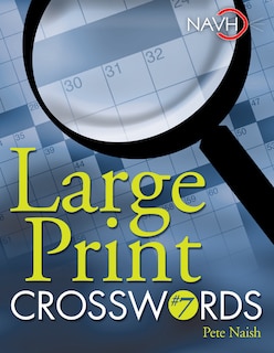 Front cover_Large Print Crosswords #7