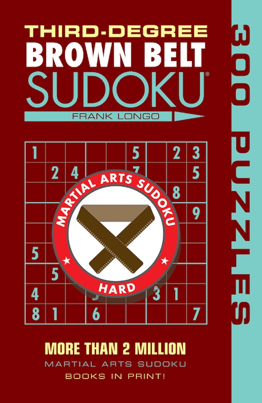 Front cover_Third-degree Brown Belt Sudoku®