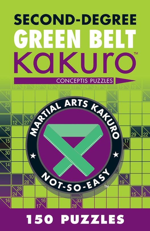 Front cover_Second-Degree Green Belt Kakuro