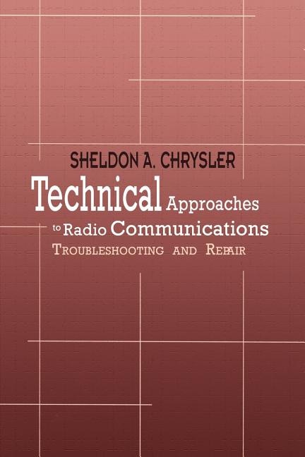 Couverture_Technical Approaches to Radio Communications