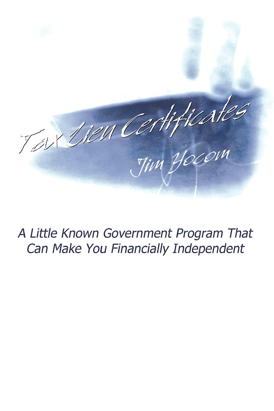 Front cover_Tax Lien Certificates
