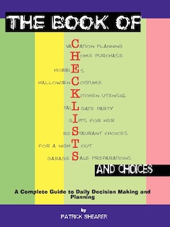 Couverture_The Book of Checklists and Choices