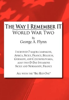 Front cover_The Way I Remember It