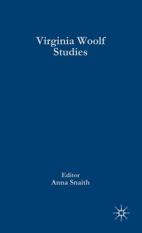 Couverture_Palgrave Advances In Virginia Woolf Studies