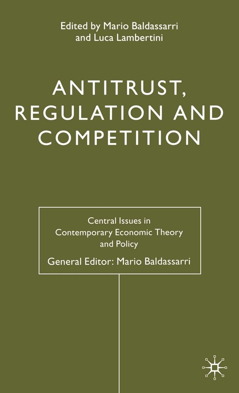 Front cover_Antitrust, Regulation and Competition