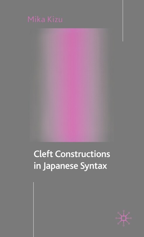 Couverture_Cleft Constructions In Japanese Syntax