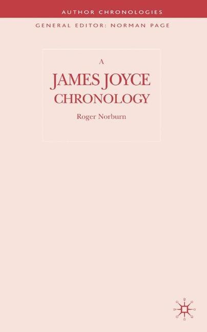 Front cover_A James Joyce Chronology