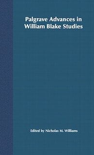 Couverture_Palgrave Advances In William Blake Studies