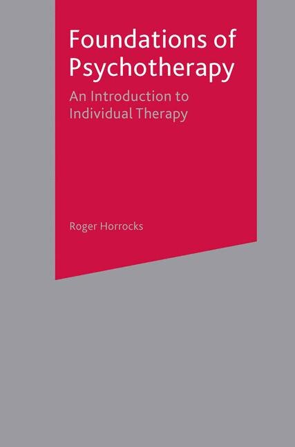 Couverture_Foundations Of Psychotherapy