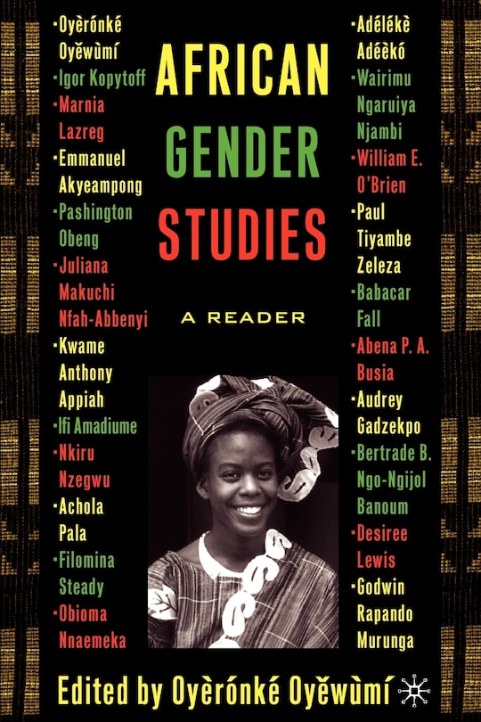 Front cover_African Gender Studies