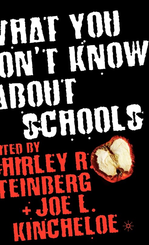 Couverture_What You Don't Know about Schools
