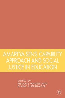 Front cover_Amartya Sen's Capability Approach and Social Justice in Education