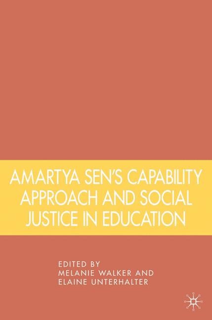 Front cover_Amartya Sen's Capability Approach and Social Justice in Education