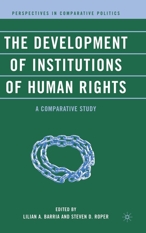 Front cover_The Development of Institutions of Human Rights