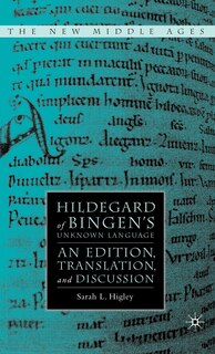 Front cover_Hildegard of Bingen's Unknown Language