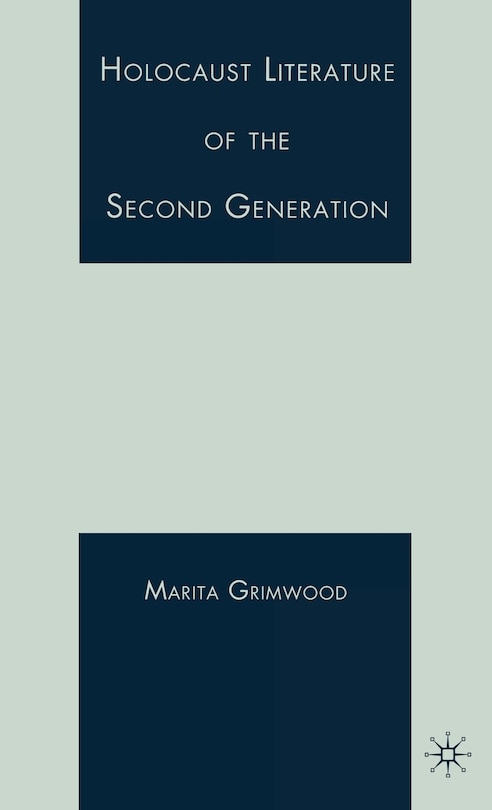 Couverture_Holocaust Literature Of The Second Generation