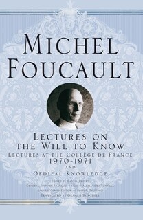 Front cover_Lectures on the Will to Know