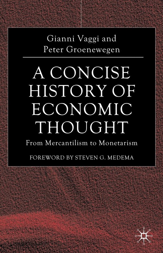 Couverture_A Concise History of Economic Thought
