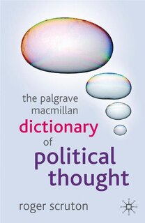 Front cover_The Palgrave Macmillan Dictionary of Political Thought