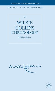 Front cover_A Wilkie Collins Chronology