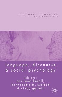 Couverture_Language, Discourse And Social Psychology