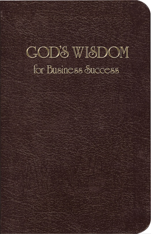Couverture_God's Wisdom for Business Success