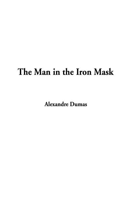 The Man in the Iron Mask