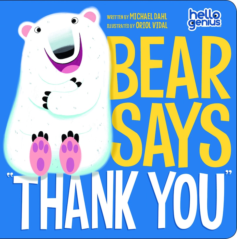 Front cover_Bear Says Thank You